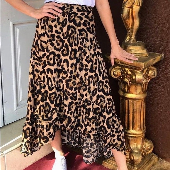 Mango Animal print Wrap Skirt - Picture 11 of 11